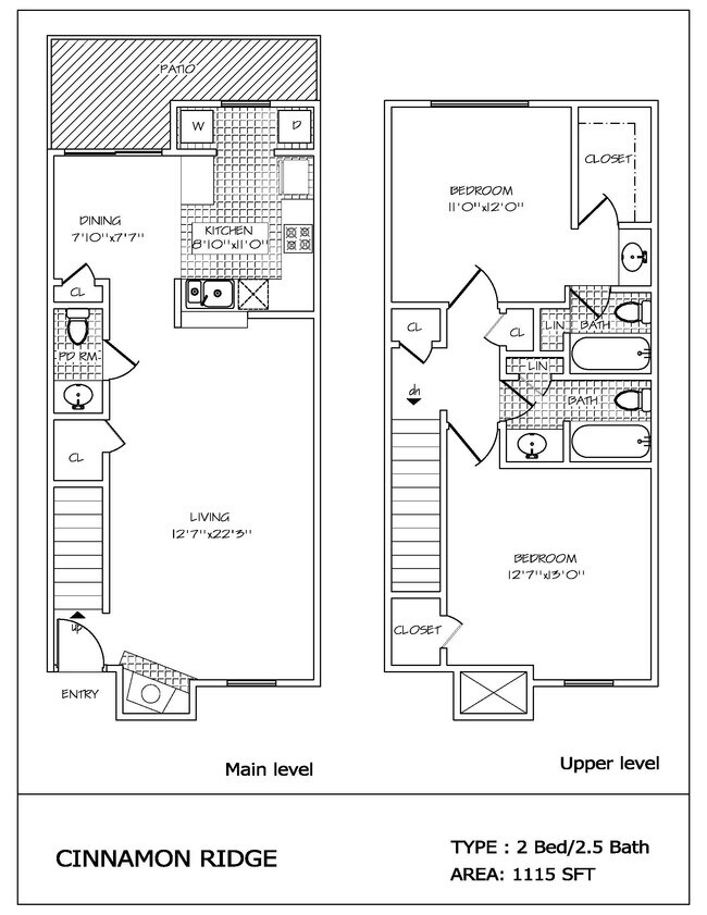 Unit 603 floor plan